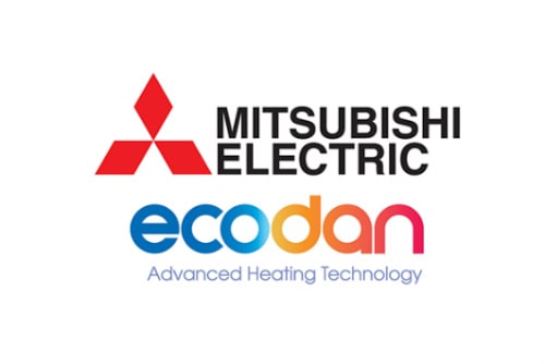 Mitsubishi Electric EcoDan SW75 ilmavesilämpöpumppu -paketti